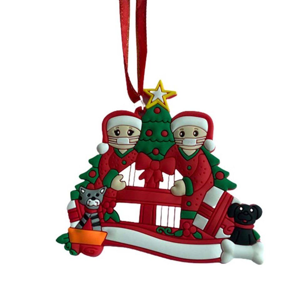 Cute ChristDIY Christ Pendant Grandma PVC Decoration Pendant - multicolor 2 doll
