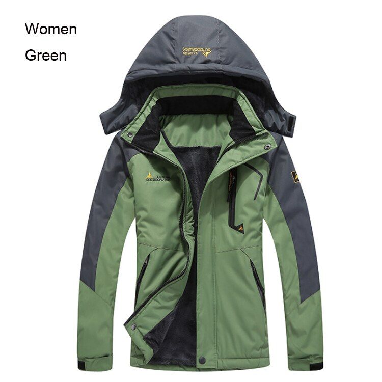 TRVLWEGO -30 Super Warm Winter Ski Jacket Travel Women Waterproof Breathable Snowboard Snow Jacket Outdoor Skiing Coat
