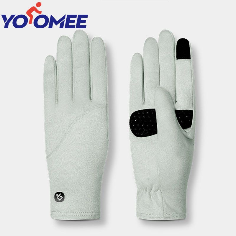 Yoomee New Winter Warm Gloves for Women Cycling Windproof Velvet Touch Screen Non-slip Moisturizing Skinny Gloves