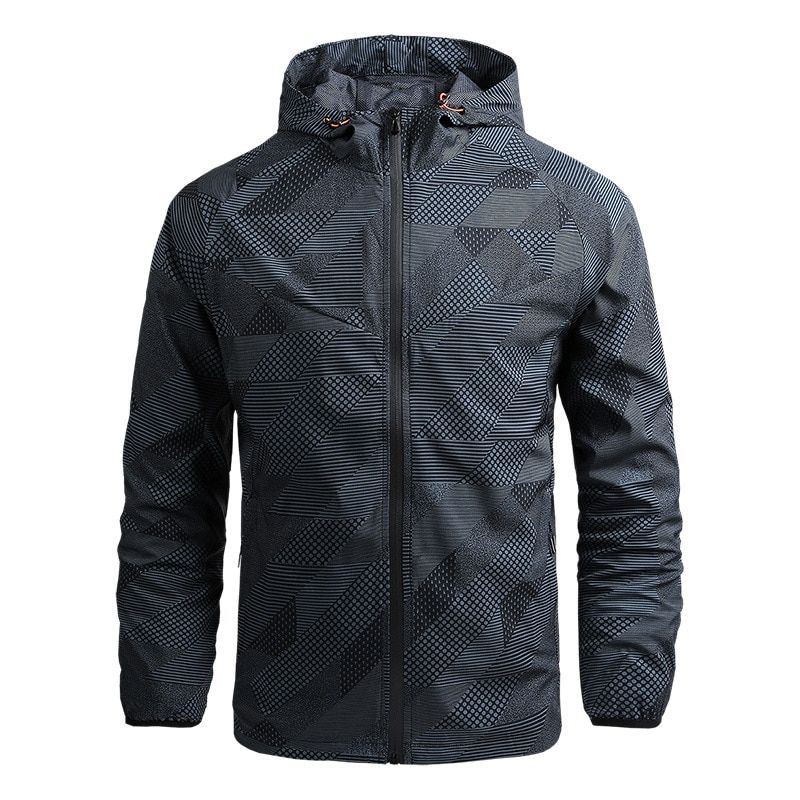 Mountainskin Spring Men Fishing Hiking Jackets Outdoor Sports Geometric Stitching Coats Breathable Camping Thin Sweatshirt VA892
