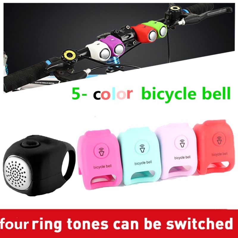 2021 NEW Bicycle Bell 120db Waterproof Cycling Bike Bells Electric Horn Mini Portable Cycling Handlebar Bell with Abrasion resistance