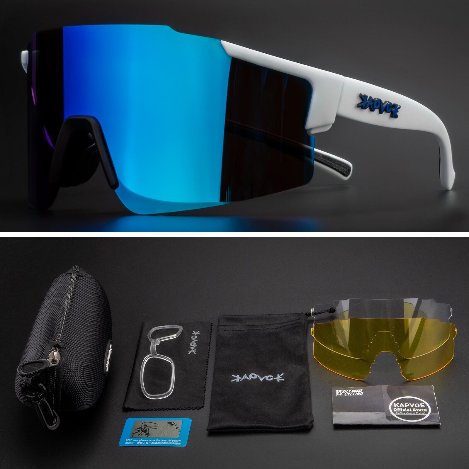 Cycling Glasses UV400 MTB Glasses Photochromic Bike Goggles Bicycle Sport Sunglasses Cycling Men Eyewear Oculos Ciclismo 3 Lens