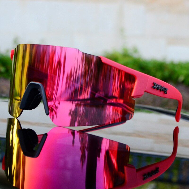 3 Lens UV400 Men Women Sport Cycling Glasses Mountain Road Bike Racing Goggle MTB Bicycle Sunglasses Running Riding Eyewear
