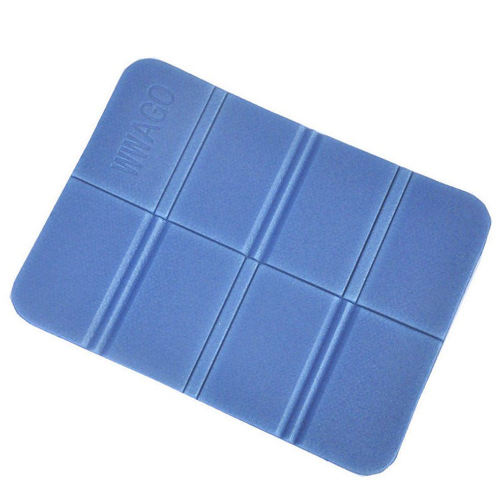 Adiabatic Indepen Bubble Structure Picnic Moisture Pad Thick Foam Moisture-proof Small Cushions Cool Floor Mat - Blue