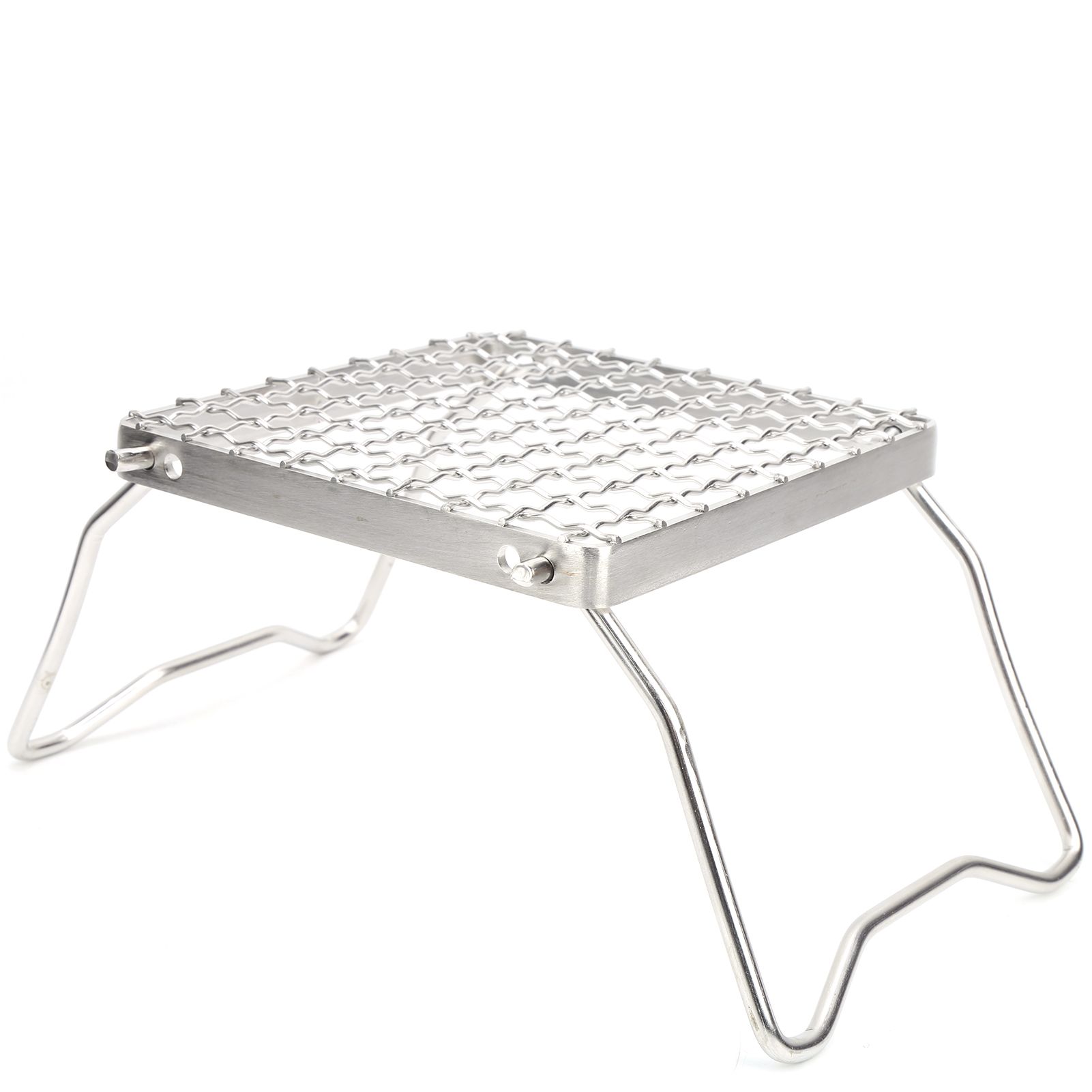 Firewood Stove Easy To Carry Stainless Steel BBQ Grill Folding Small Storage Volume Outdoor Barbecue Gas for Wood Fuels