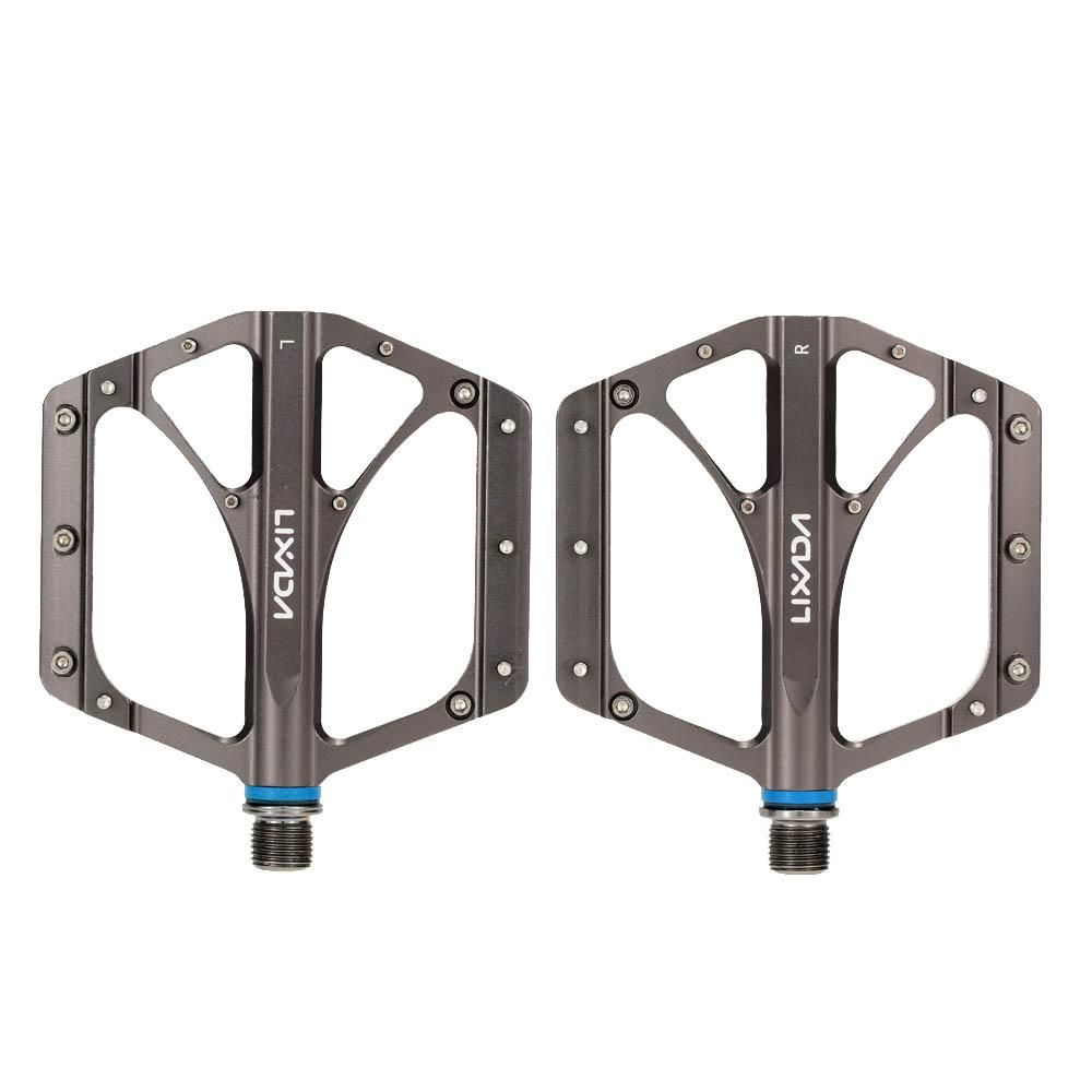 2Pcs MTB Folding Bicycle CNC Aluminum Alloy Sealed Bearing Platform Pedals 9/16"
