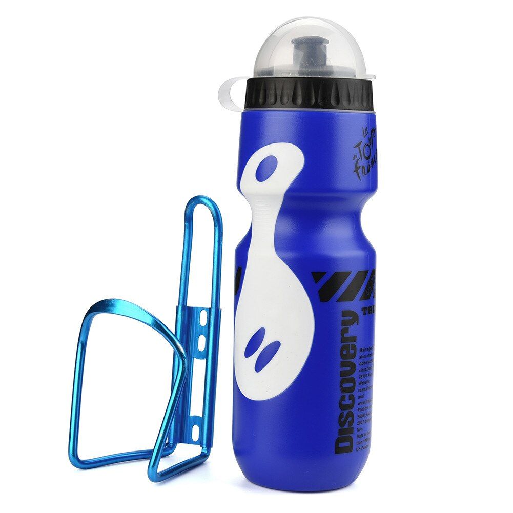 Yfashion Large Capacity ycle Water Bottles and Carbon Fiber exture V-shaped Bottle Cage ycle Kettle Set