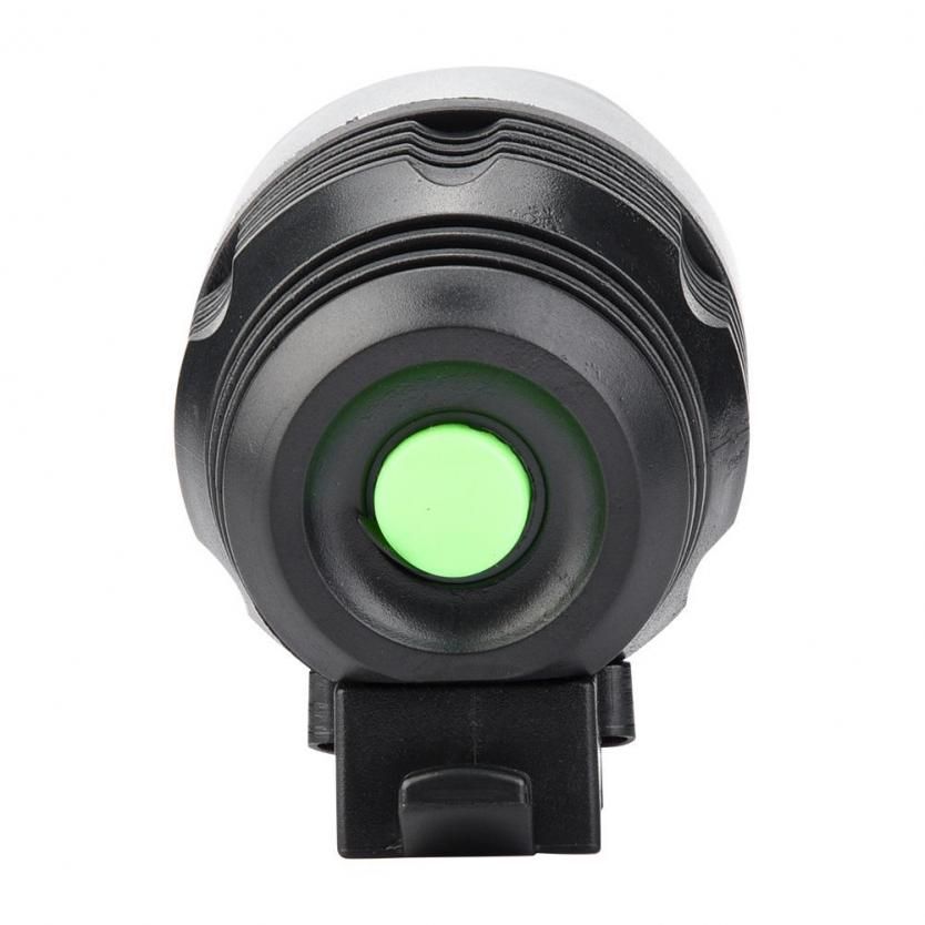 LED Cycling Light Waterproof Flashlight Plastic Mountain Bike Front Lamp Bicycle Strap Mount cessories