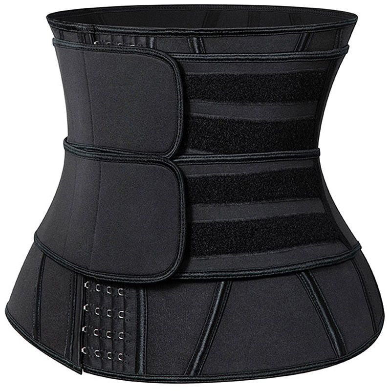 Neoprene Men Body Shaper Sauna Waist Trainer Corsets Sweat Belt Compression Trimmer Fitness Girdle Workout Fat Burner