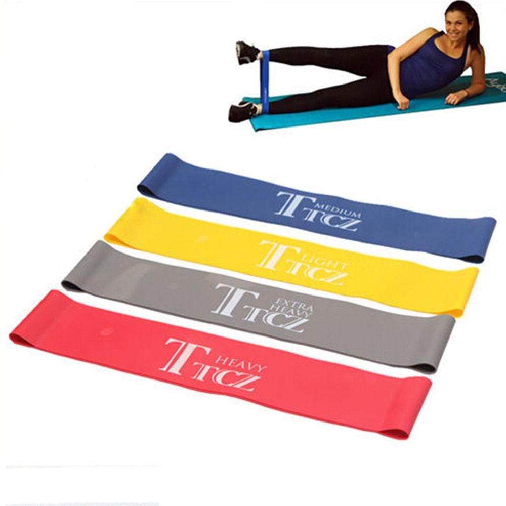 1* Ankle Loop Workout Leg Butt Lift Yoga Pilates Loop Cross Fit Strength Weight Training Fitness Equipment Athletic Rubber Band Workout Exercise Elastic Band Tension Resistance Band