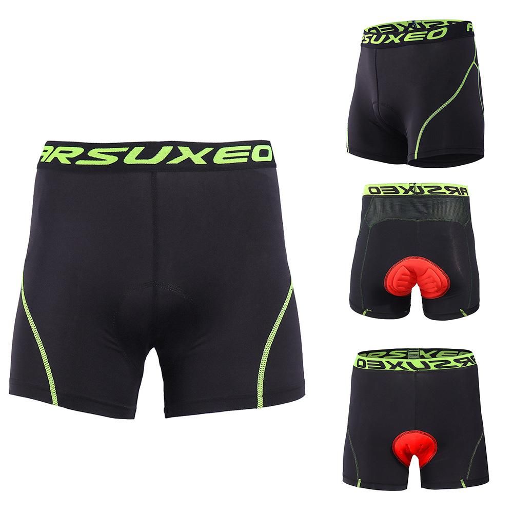 Men's Cycling Underwear 3D Padded Bike Bicycle MTB Shorts