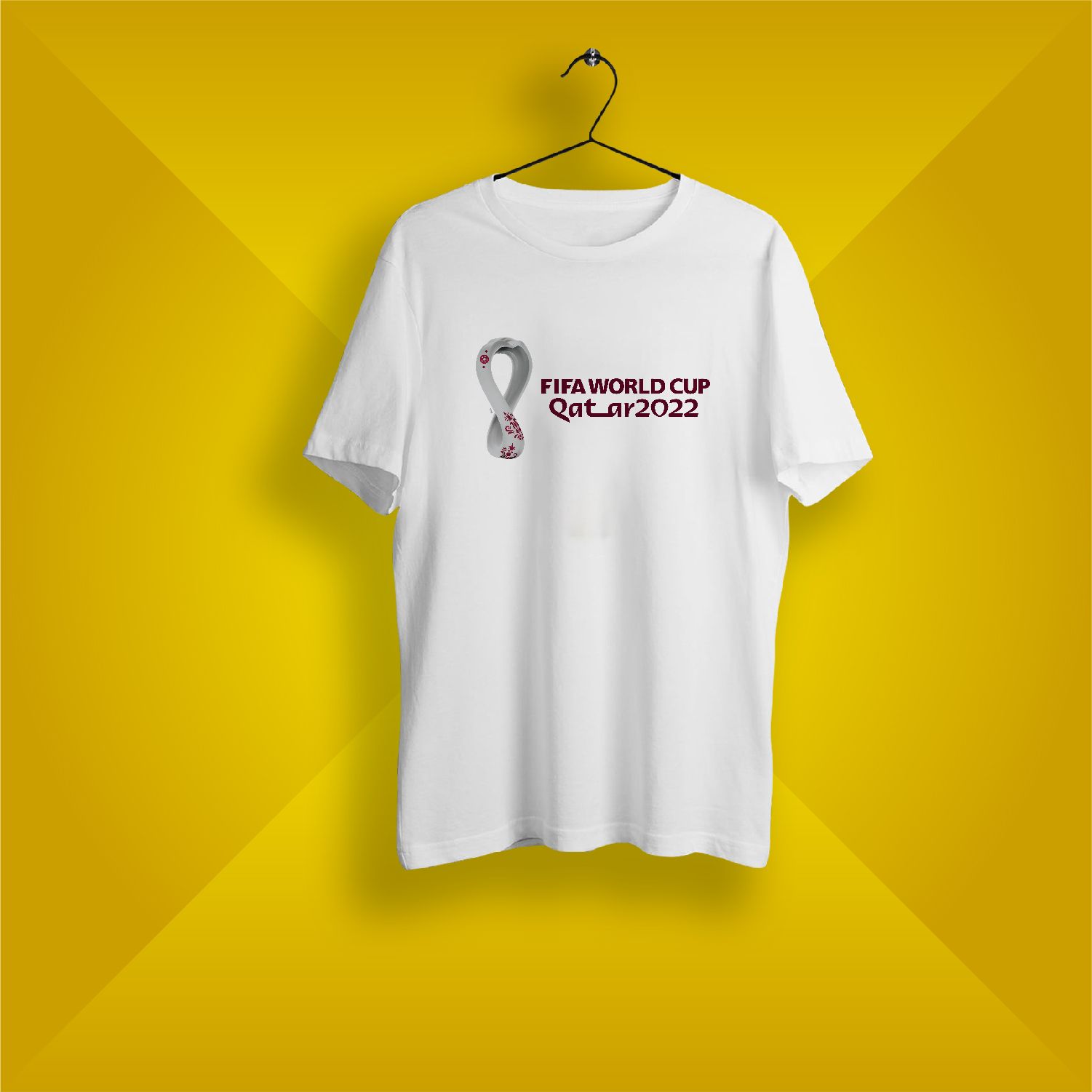 Qatar World Cup logo T-shirt,  Stylish T-shirt, Cotton Printed T-Shirt