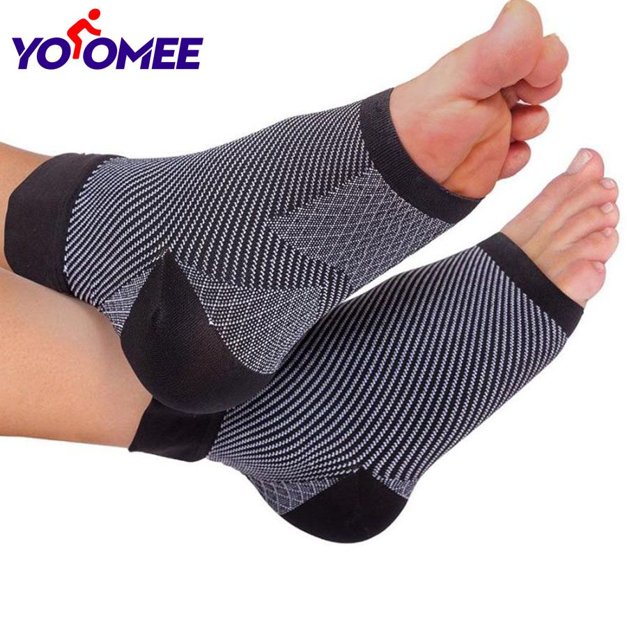 1 Pair Plantar Fasciitis Socks, Compression Foot Sleeves Ankle Arch Support Socks Pain Relief, Improved Circulation, Recovery, Ideal for RunnersPlantar Fasciitis Socks Premium Ankle Support foot Compression Sleeve