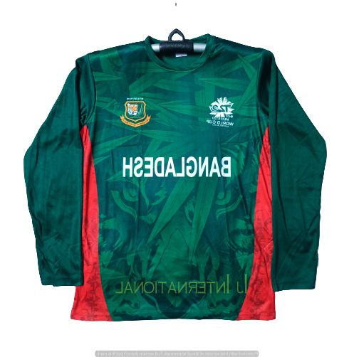 Bangladesh Cricket World Cup Full Sleeve Jersey for Men