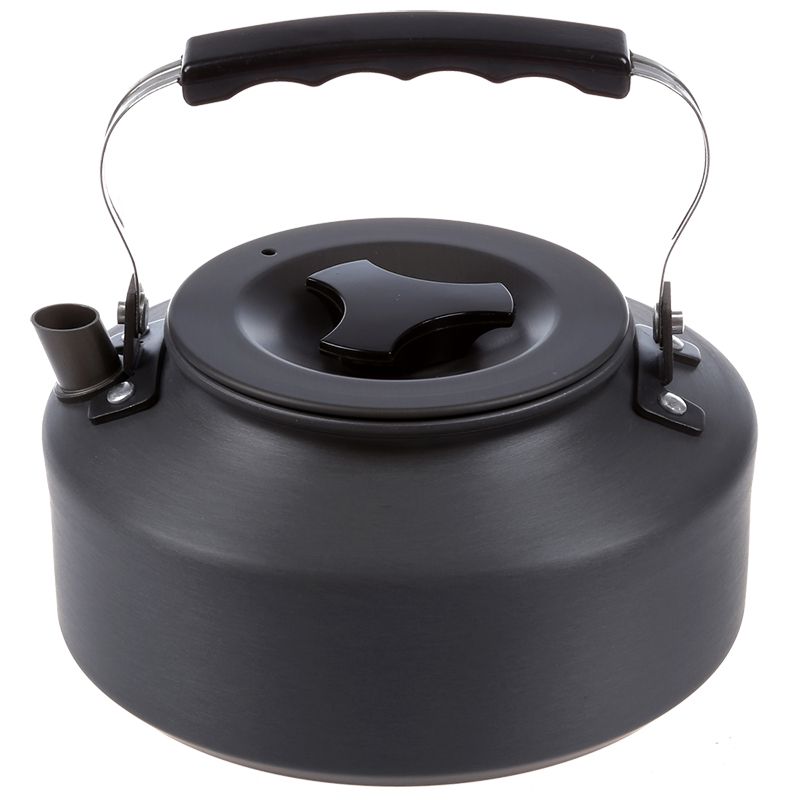 OIMG 1.1L Portable Ultra-Light Outdoor Hiking Camping Picnic Water Kettle Teapot Coffee Pot Anodised Aluminum
