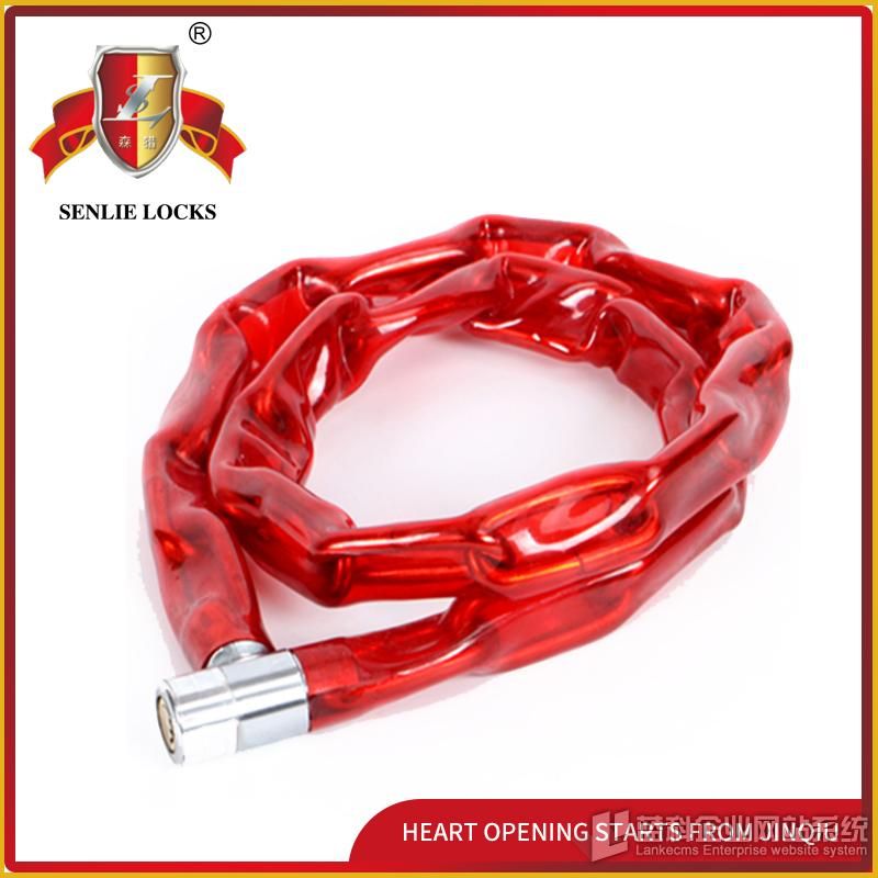 Bicycle Chain Lock - Red