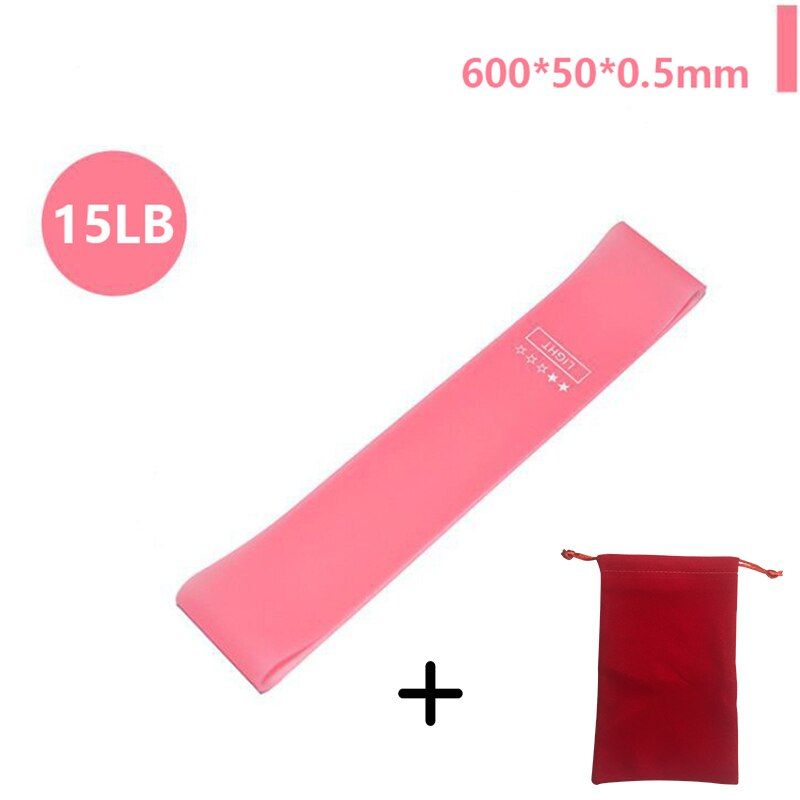 Fitness Training Chewing Gum Sports Gym Resistance Band Pilates Exercise Rubber Mini Belt Crossfit Training Equipment