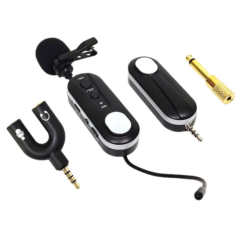 Lavalier Wireless Microphone Microphone Live Broadcast Equipment, Used for Cameras, Recording, Conferences, Interviews