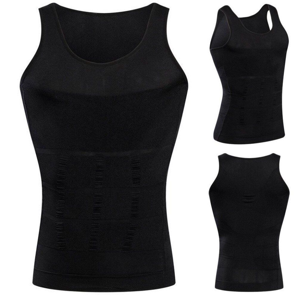2020 slim n lift Body Shaper Firm Shaping fat burning Slim Shaping Bodysuit Incredible Mens Lift Vest body building undershirt