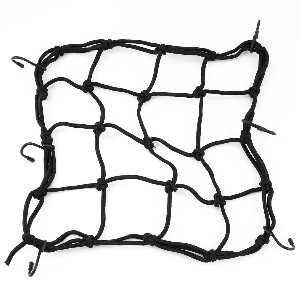 25*25 Cm Motorcycle Bicycle Cargo Net Luggage Rope Rubber Elastic Net