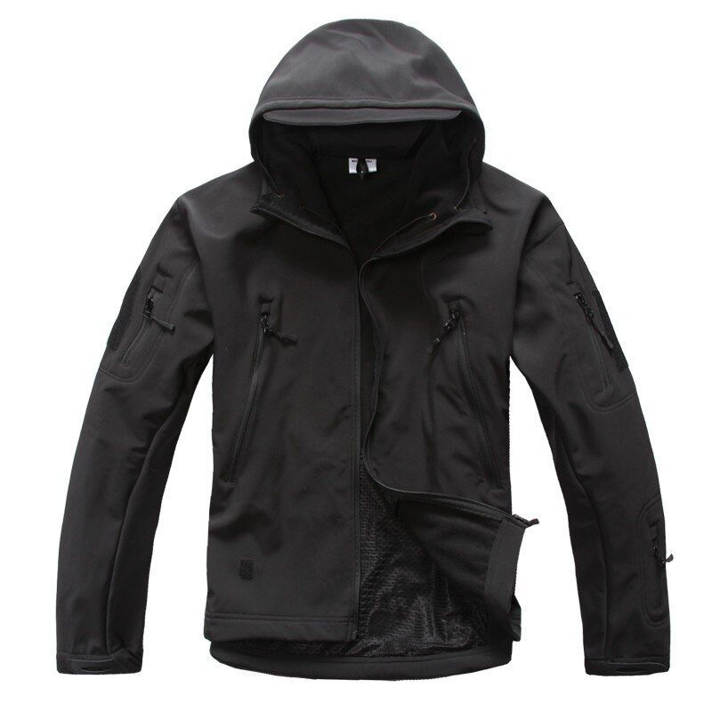 XS-5XL Soft Shell Men  Training Shark Skin Fleece Jacket Outdoor Camping  Hiking Climbing Coat  Women