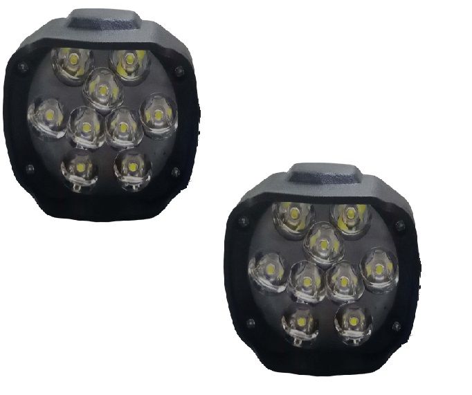 9 LED Light for Bike & Car Universal White or Yellow Color