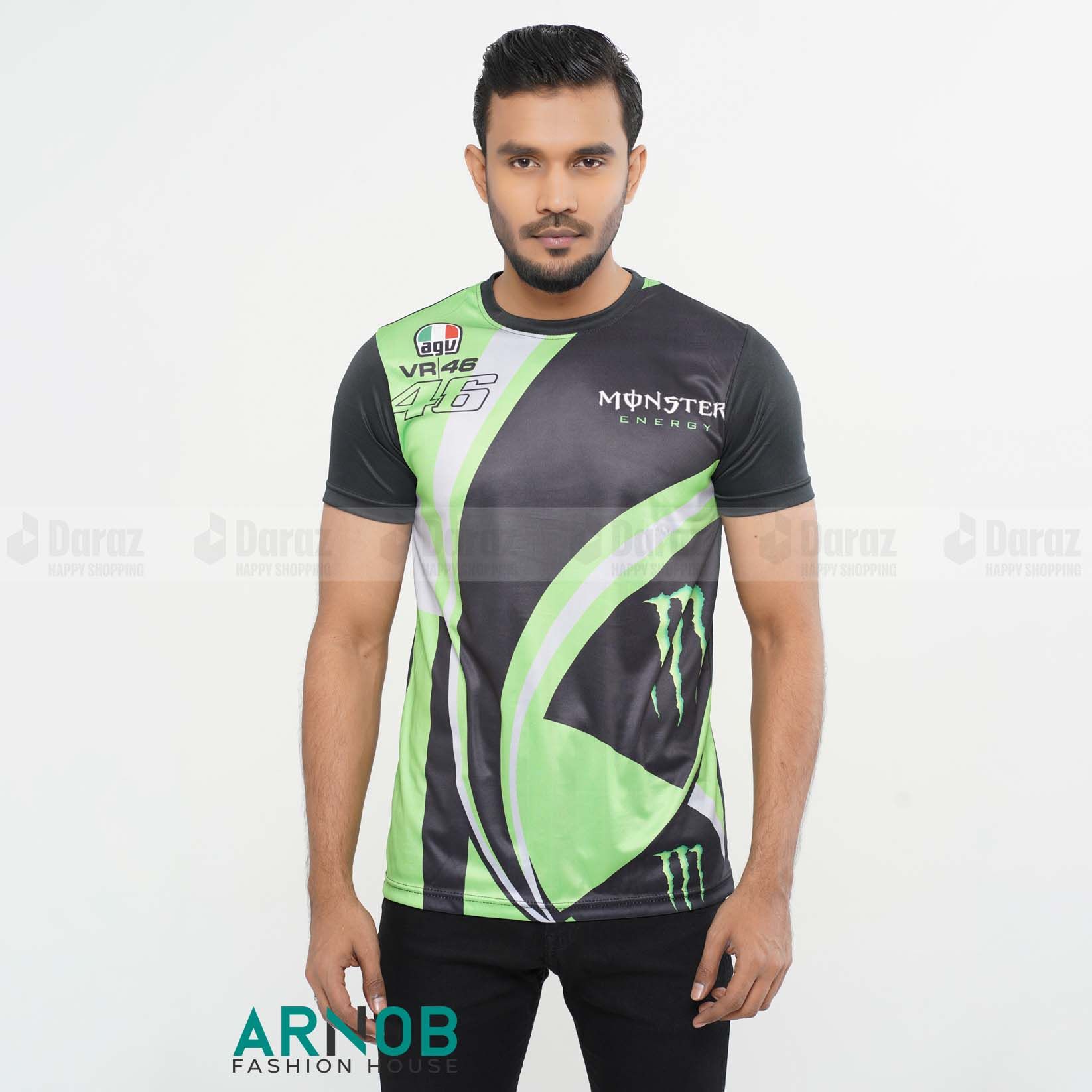 Monster Energy Sports Jersey For Men