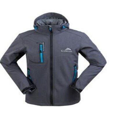 soft shell jacket, outdoor clothing, Mens jackets, hooded windproof waterproof, fleece.