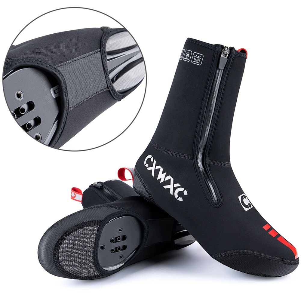 1 Pair Of Cycling Shoe Cover Windproof Waterproof Outdoor Cycling Thick Shoe Cover