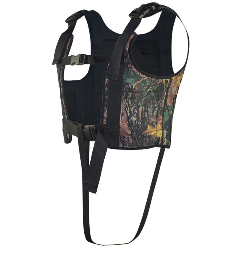 Layatone Weight Vest 3mm Neoprene Wetsuit Weight Running Vest Spearfishing Underwater Fishing Hunting Diving Suit Top J1603