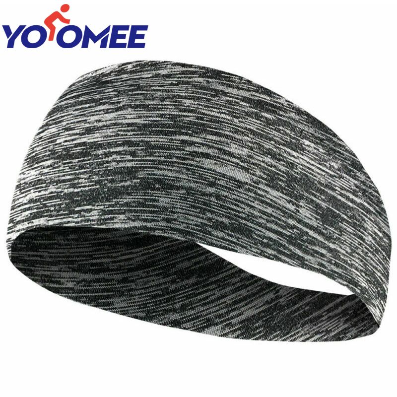 Sports Sweatband Sweat Hair Bands Men Women Elastic Yoga Running Headbands Headwrap Sports Headwear Sports Safety Accessories