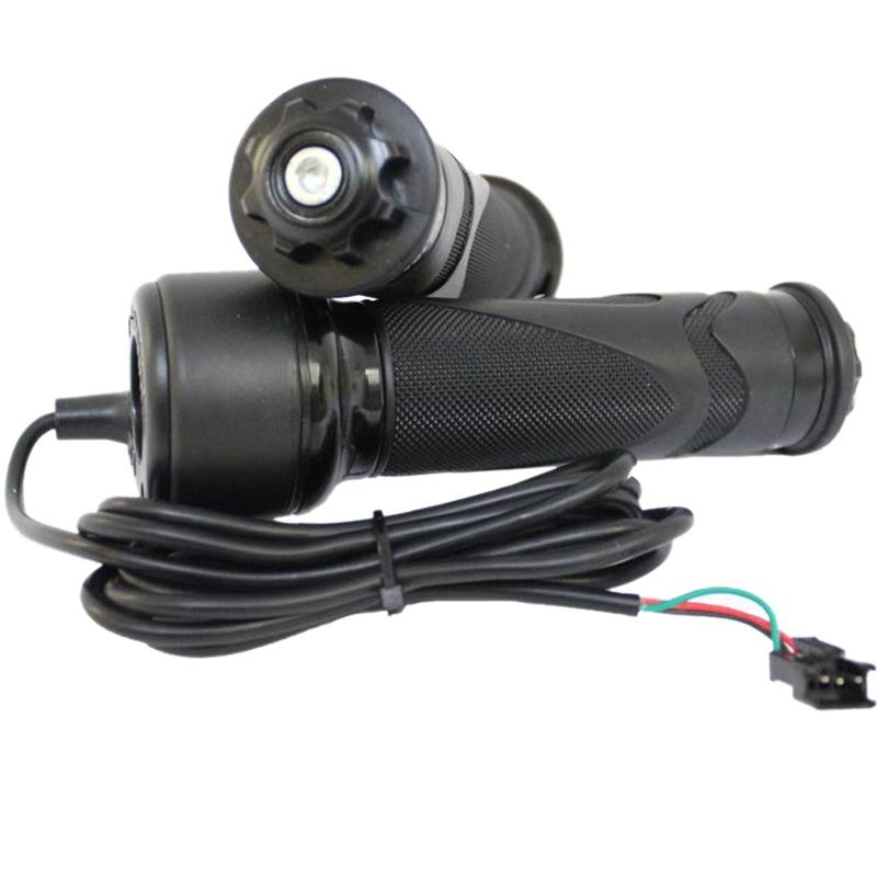 1Pair Electric Bike Throttle Grip Ebike Grip 24V-72V Electric Bicycle Parts Throttle Handle for Electric Bike