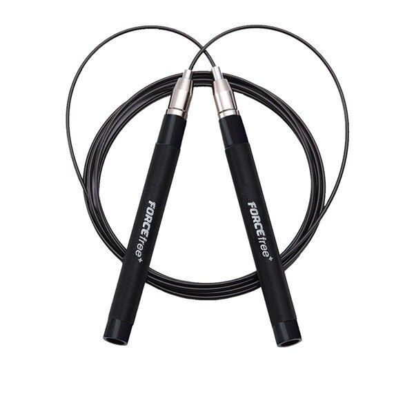 Forcefree+ Fitness Speed Jump Rope Self-Locking Adjustable Metal Skipping Ropes for Crossfit Workout Jumping Training