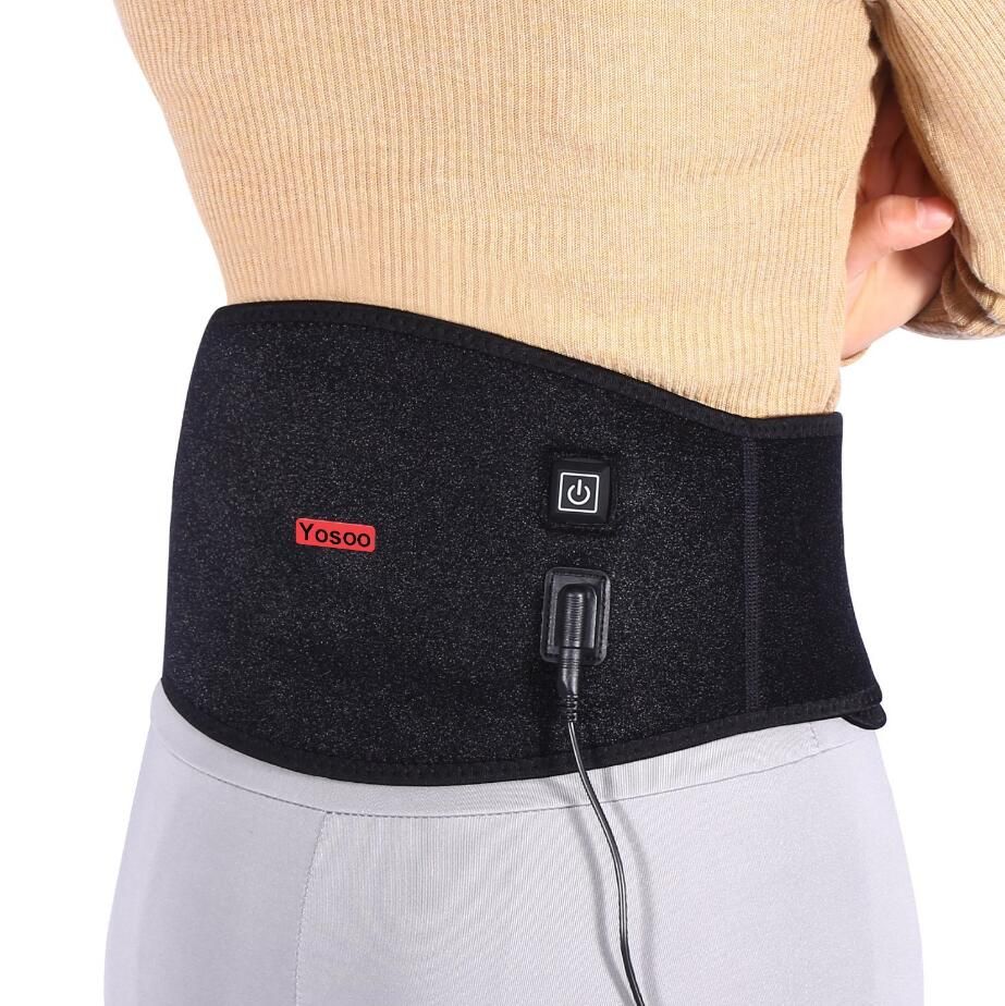 Self Heating Magnetic Therapy Neck Warmer Pillow Magnet Waist Support Brace Belt Pad Shoulder Back Protecor Pad USB Recharge