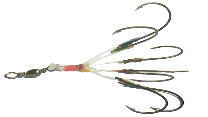 8 KATA Jhupi Kata Hook Set For Catla Fishing  02  Set Catla Hooks