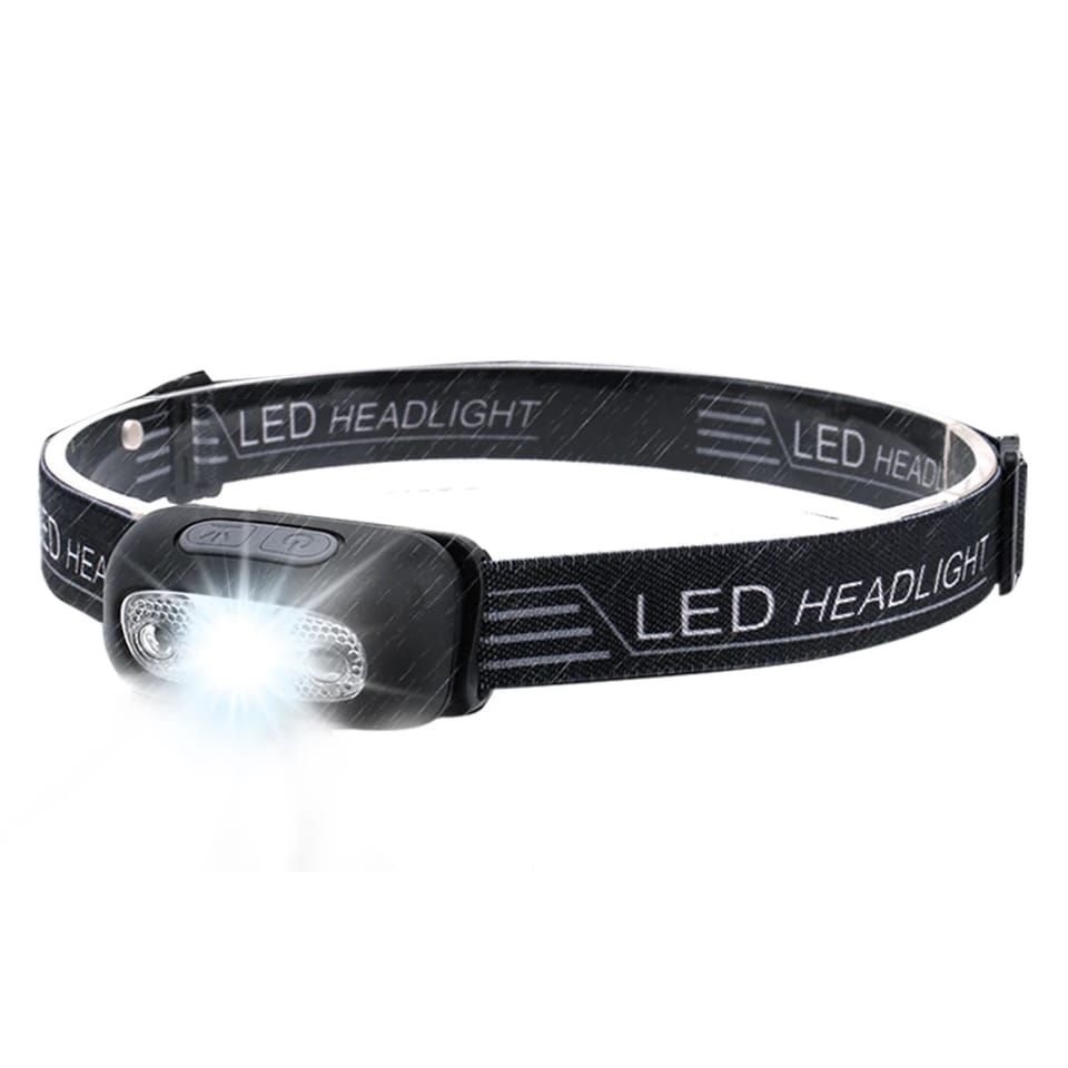 Super Bright light Sensor Mini LED Headlamp