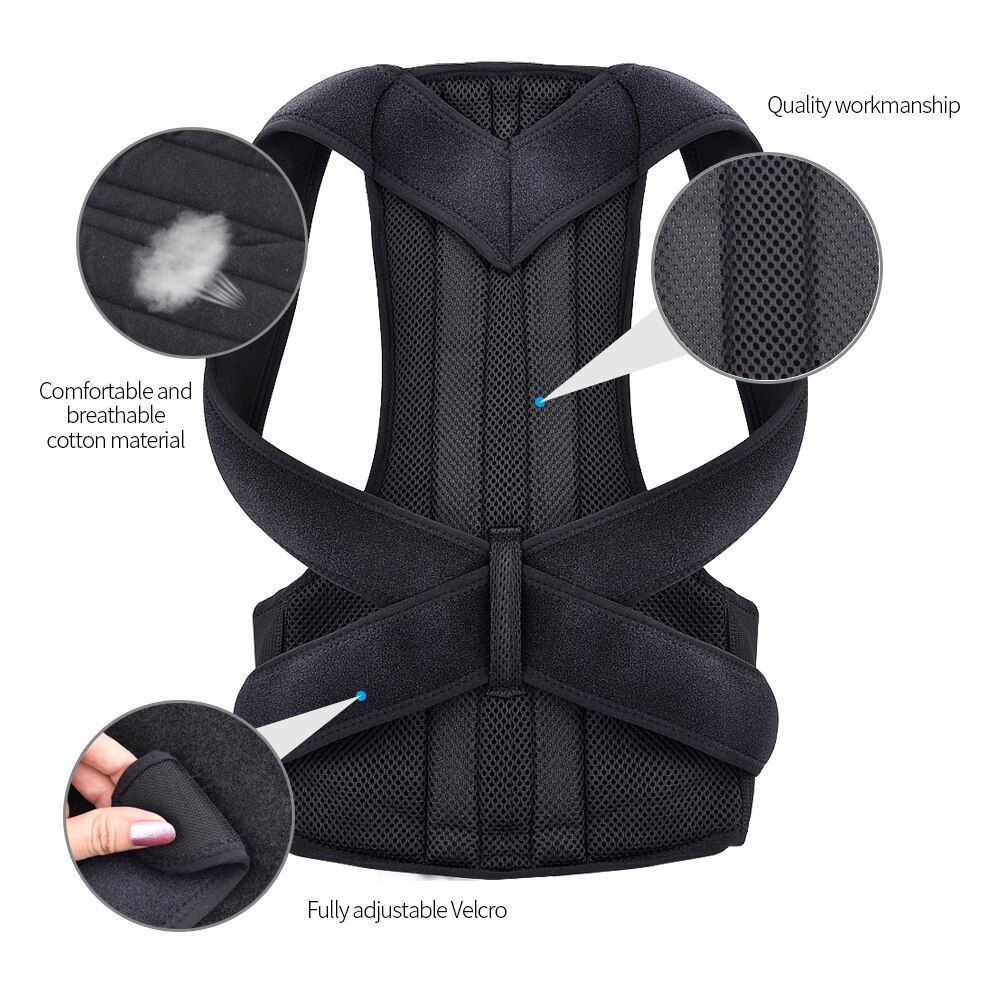 Adjustable Back Waist Posture Corrector For Men And Women Back Posture Brace Correction Clavicle And Spine Posture Keep Fitness