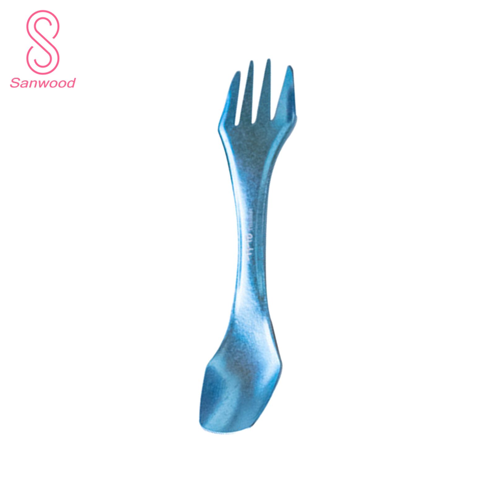 Camping Utensils Reusable Picnic Outdoor Activities Spork Camping Utensil