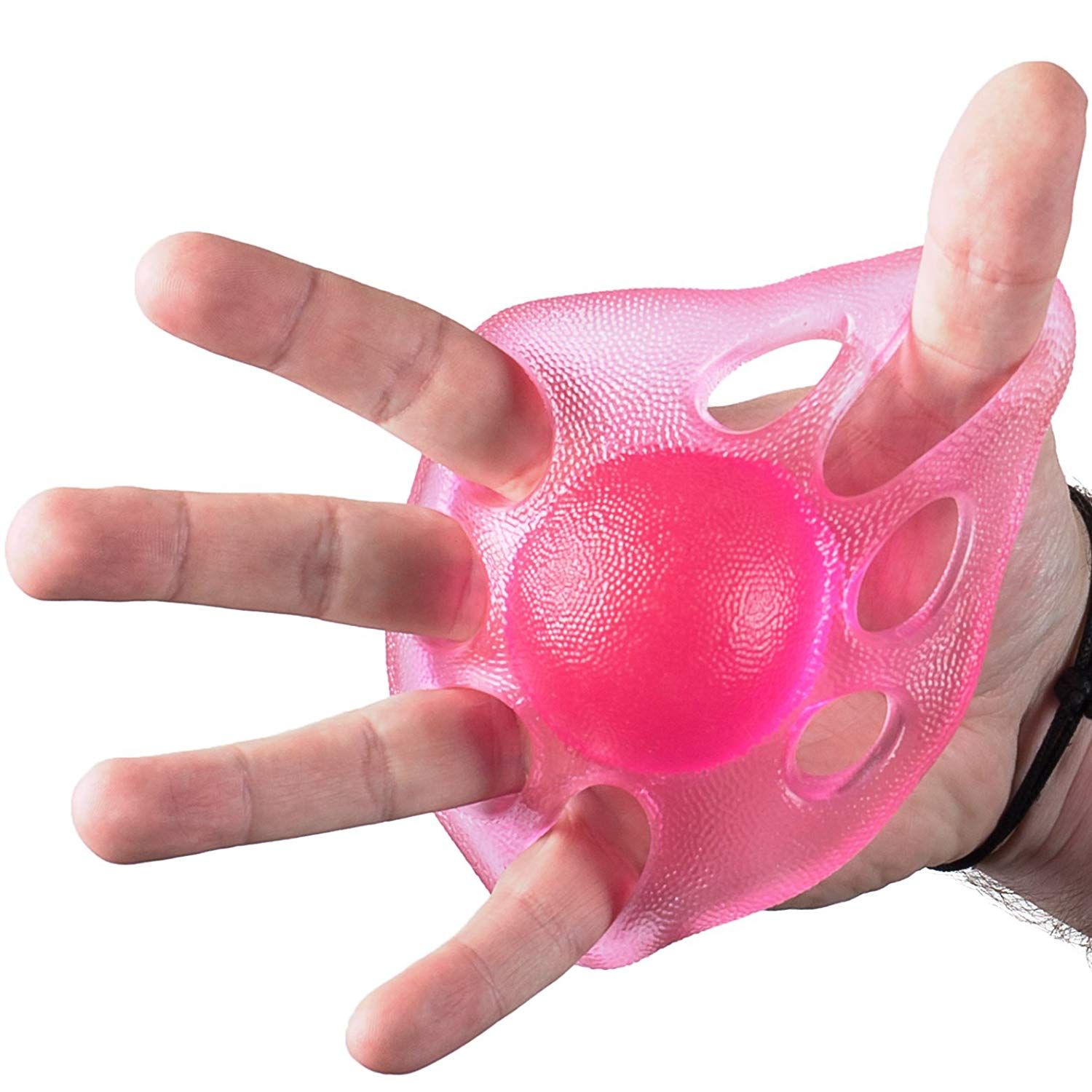 Hand Exerciser - Grip, Forearm Wrist Strengthener - Squeeze and Flex Finger Extension Trainer Therapy Stress Ball Training, Physical Rehabilitation Relief - Women Men ,Hand Exerciser