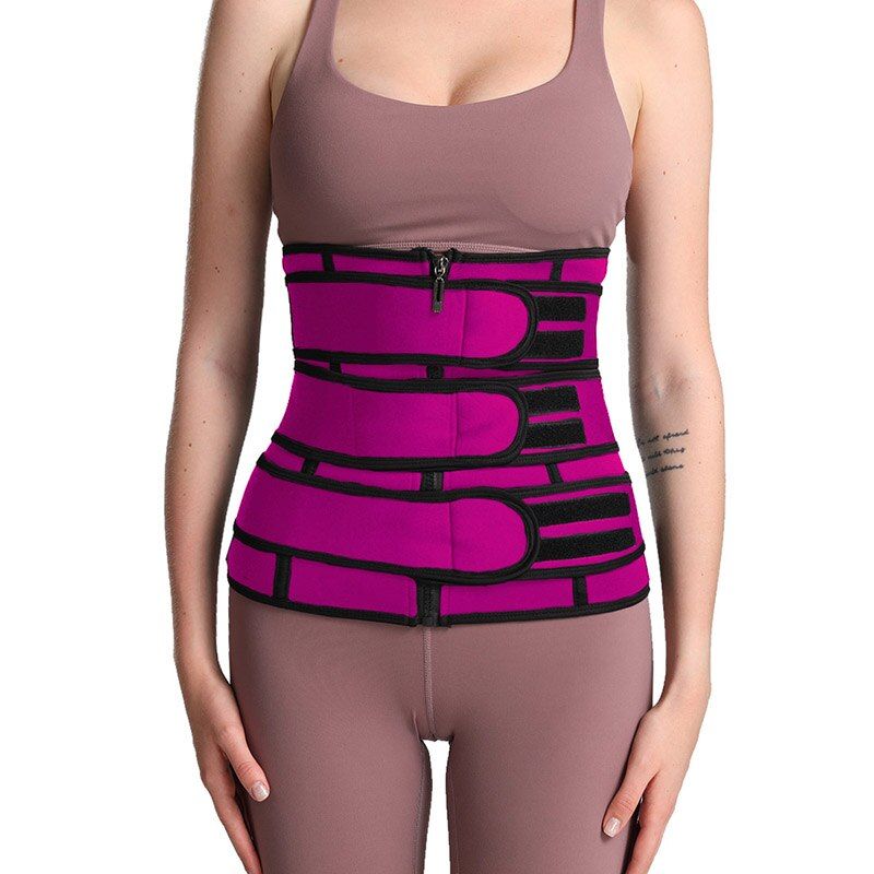 VERTVIE Waist Trainer Women Thermo Sweat Belt Women Waist Trainers Corset Tummy Body Shaper Fitness Modeling Strap Waist Trainer