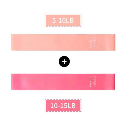 5Pcs/Set Elastic Bands For Fitness Gum Resistance Bands Yoga Workout Sport Elastic Bands Rubber Training Exercise Equipments