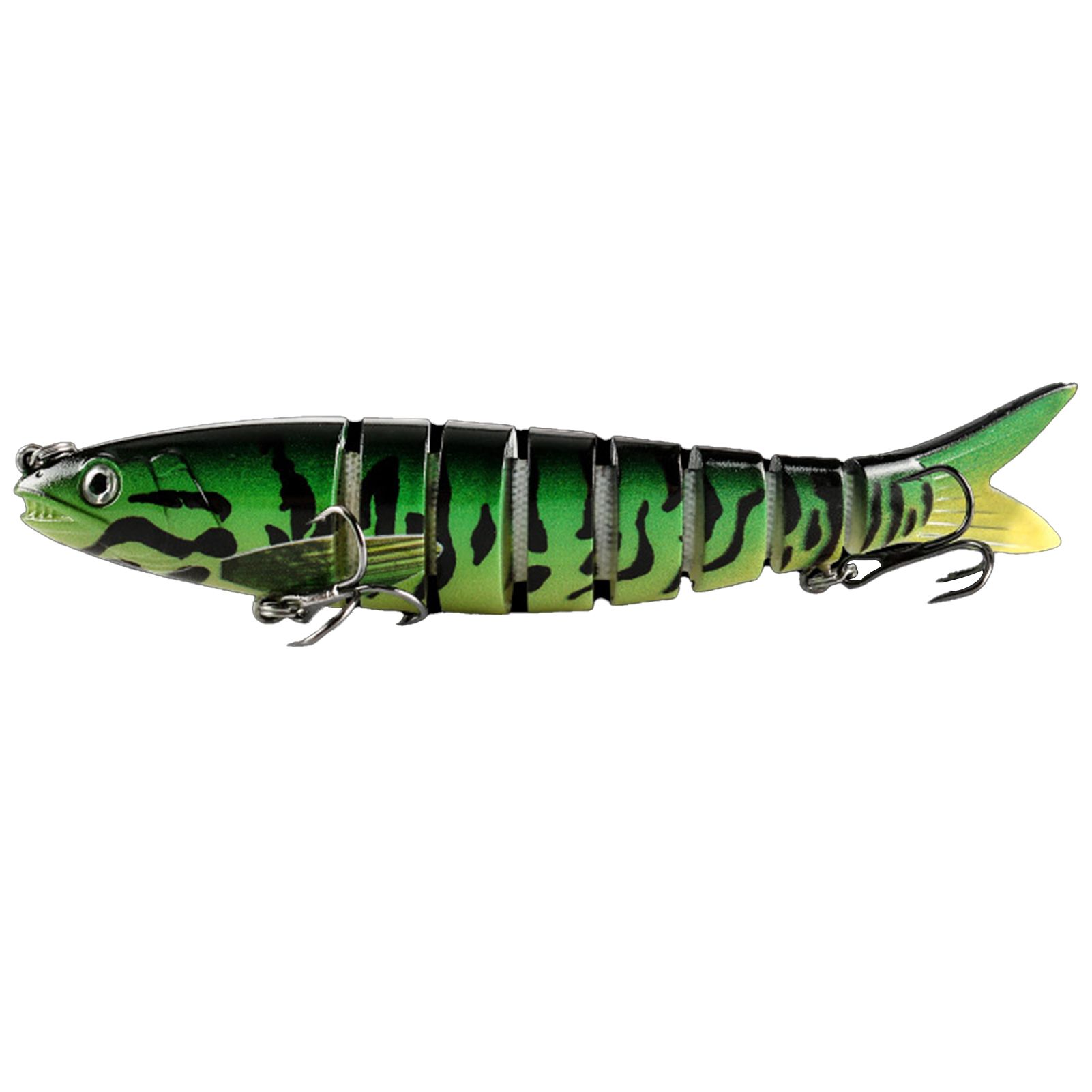 13.5cm/20g Multi Jointed Lifelike Slow Sinking Plastic Fishing Bait Lure Pencil for Fishing Lovers