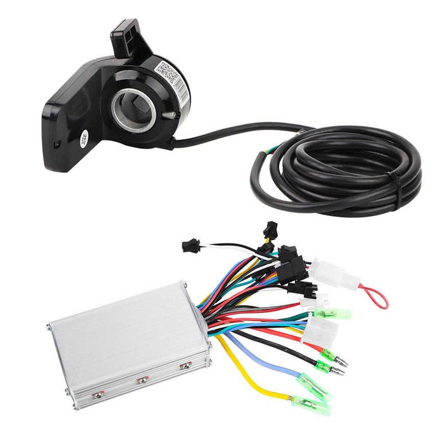 E Bike Scooter 24V 350W Brushless Motor Controller LCD Display Thumb Throttle