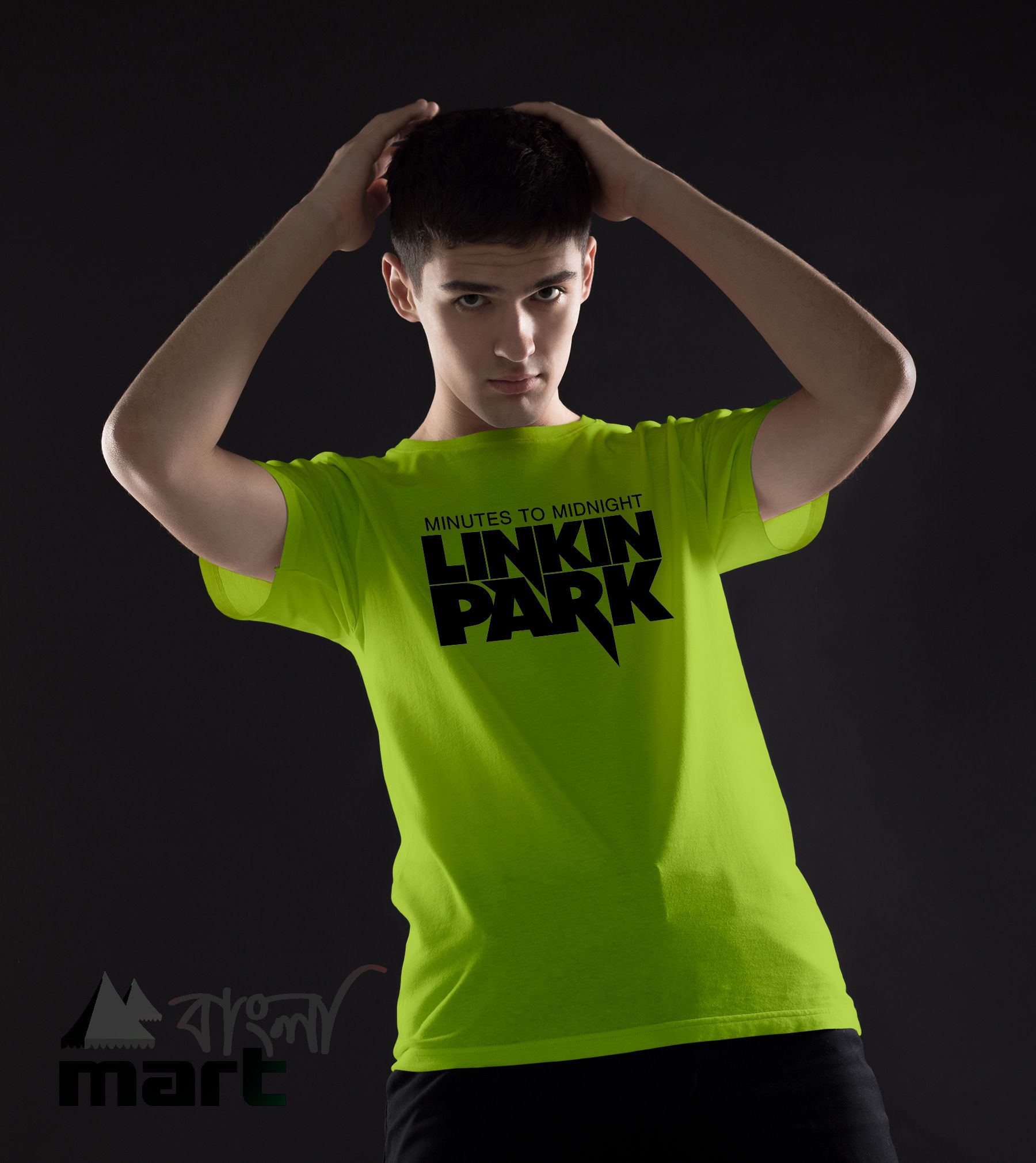 Linking Park Comfortable half sleeve jersey fabrics tshirt for men & women