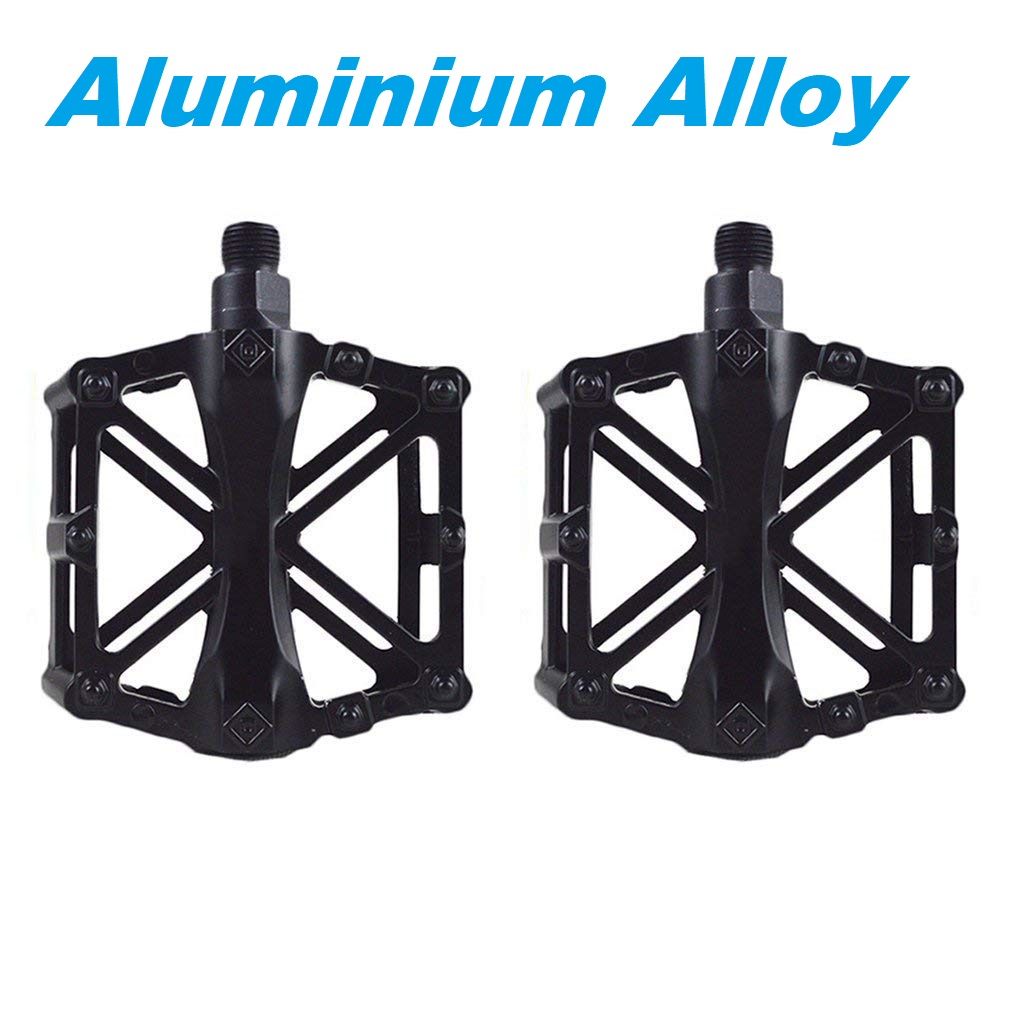 Aluminium Alloy MTB Cycle Road Bicycle Flat Pedals