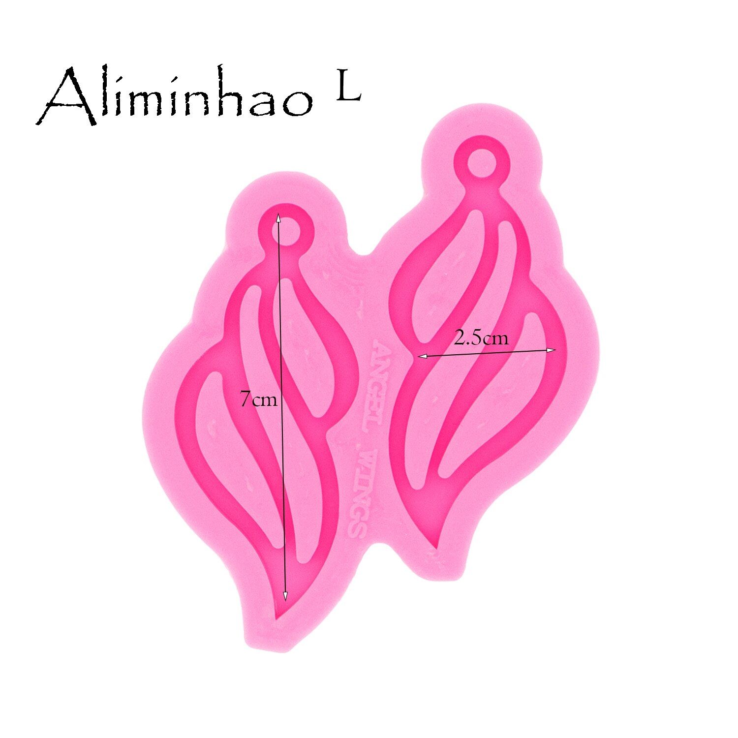 DY0406 L/M/S Earring Interlocking Handmade DIY epoxy mould Silicone Molds Tassel Earring women trinket fashion jewelry