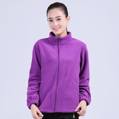 LoClimb Outdoor Hiking Fleece Jacket Women Men Winter Warm Camping Tourism Coats Climbing Ski Sport Jackets AM132