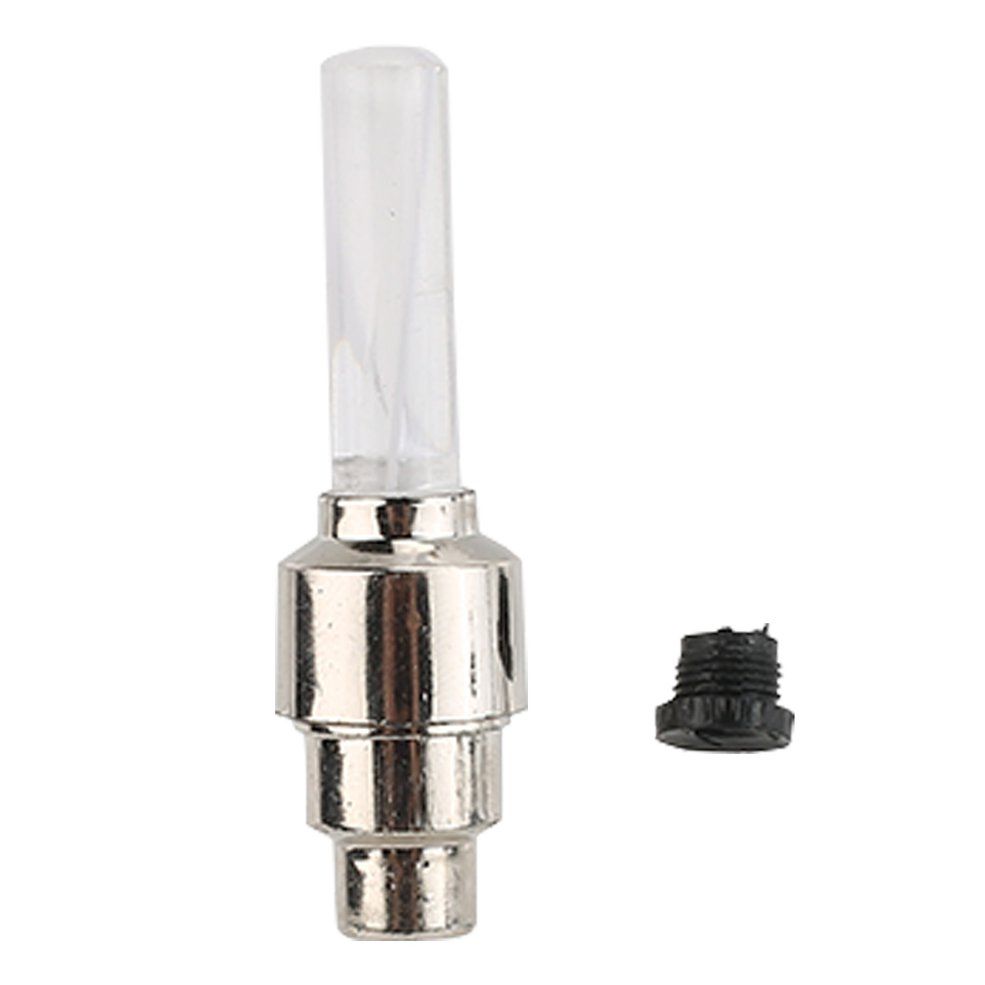 2pcs Cool Bike Bicycle Wheel Tire Air Valve Stem Cap Multi Color LED Light-multicolor