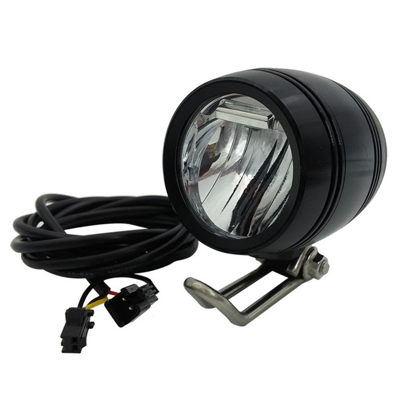 6V-80V 24V 36V 48V 60V Universal Compatible Bike Electric Bicycle E-Bike Headlight Front Light Head Light Lamp