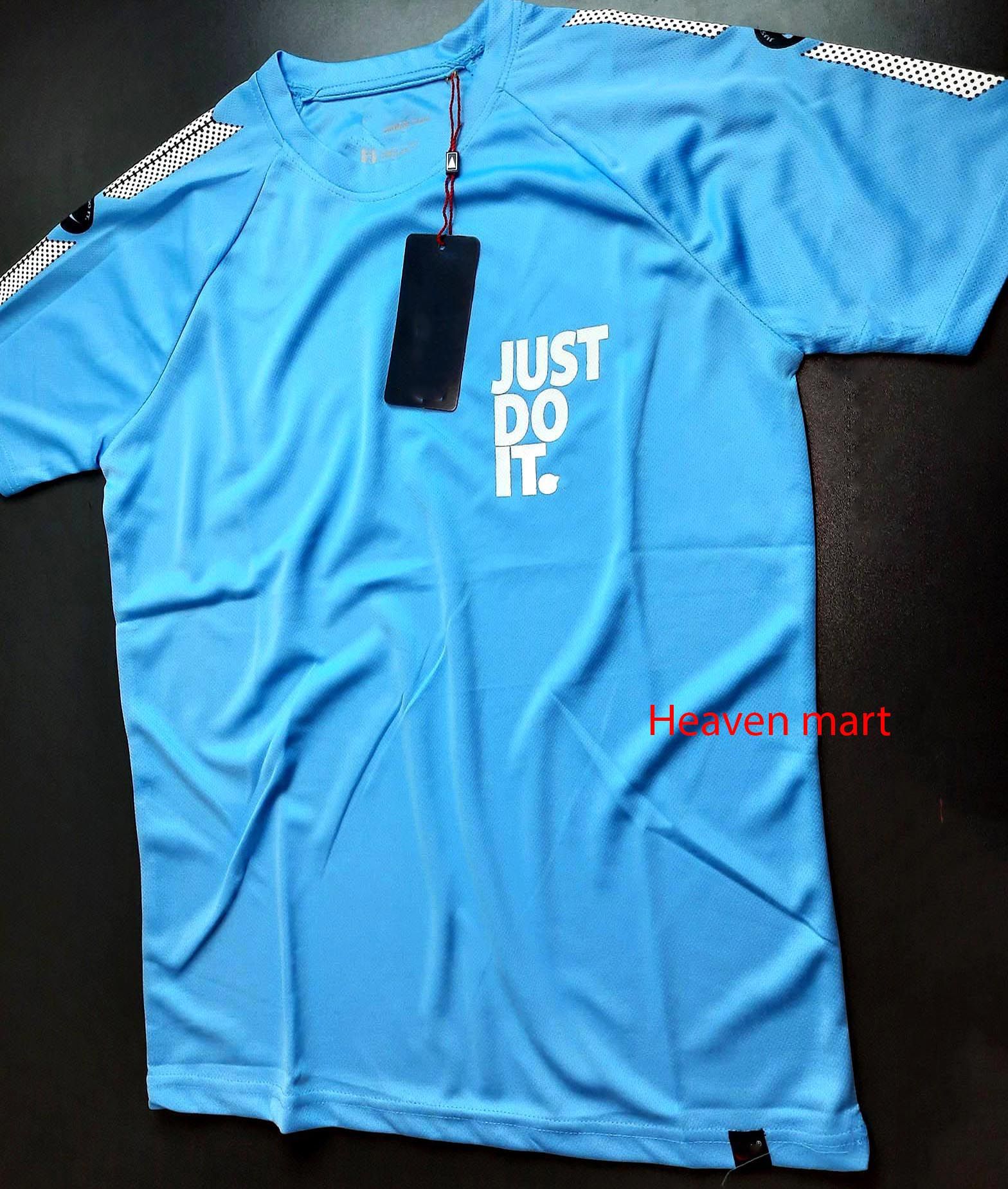 Jersey T-Shirt  Fabric Soft And Comfortable Premium Quality ( Just Do It ) - Tshirt For Men